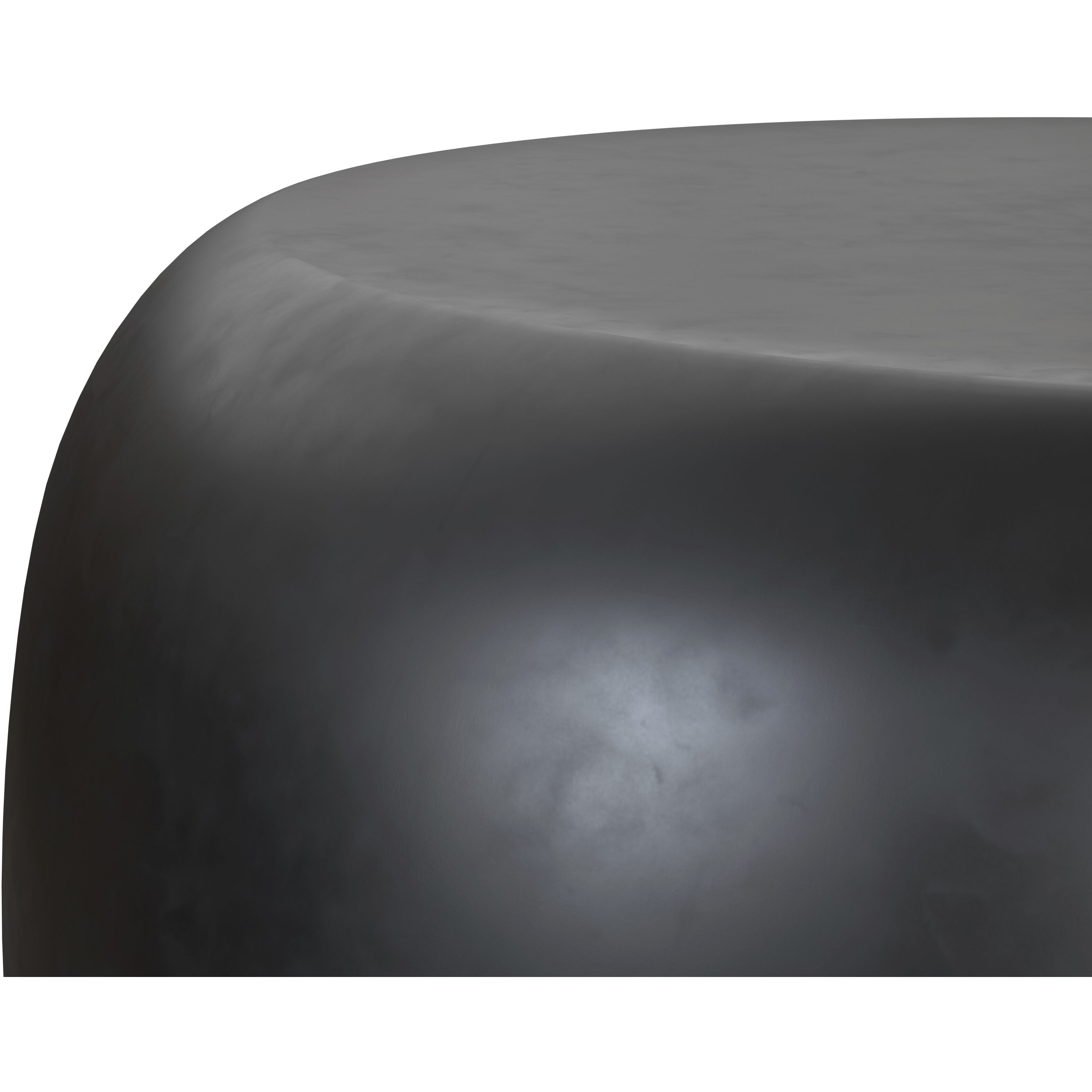 Iolite 21.75 X 21.5 inch Black Outdoor End Table